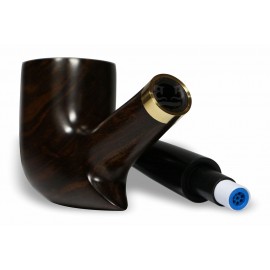 Cachimbo Bertoldi Churchwarden Longo Natural com Filtro 9mm